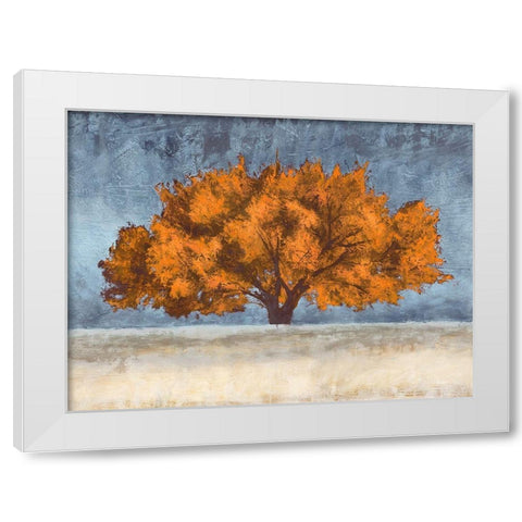 Golden Oak White Modern Wood Framed Art Print by Eelder, Jan