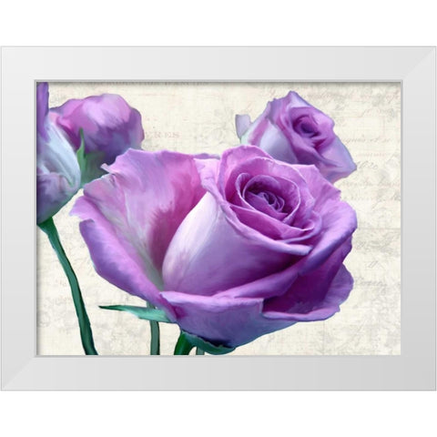 Porcelain White Modern Wood Framed Art Print by Thomlinson, Jenny