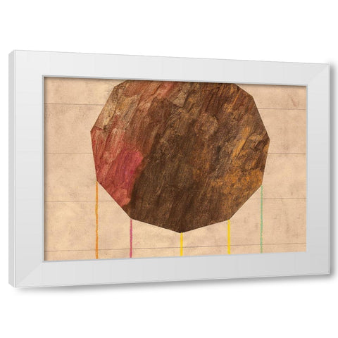 Forma II White Modern Wood Framed Art Print by Novello, Patrizia