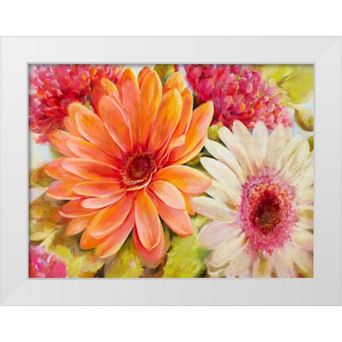 A Last Dance White Modern Wood Framed Art Print by Whatmore, Nel