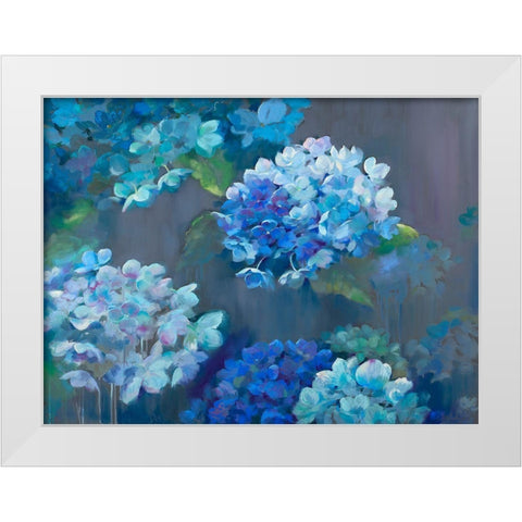 Twilight Song White Modern Wood Framed Art Print by Whatmore, Nel