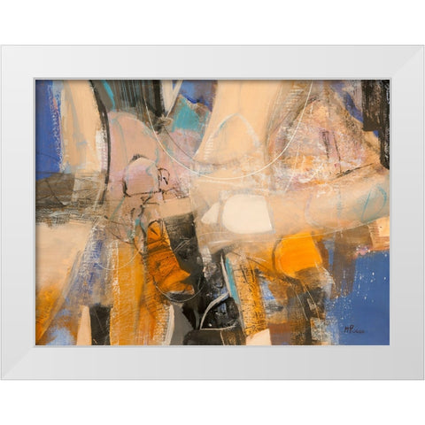 Senza confini White Modern Wood Framed Art Print by Piovan, Maurizio