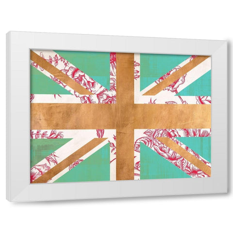 Noblesse Oblige 2 White Modern Wood Framed Art Print by Simon, Pat