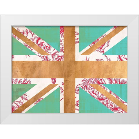 Noblesse Oblige 2 White Modern Wood Framed Art Print by Simon, Pat