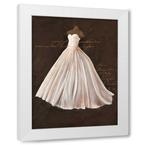 Dressed in White II White Modern Wood Framed Art Print by Cairoli, Stefano