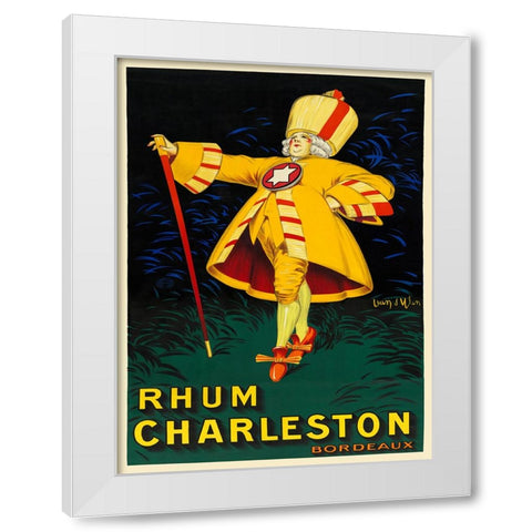 Rhum Charleston White Modern Wood Framed Art Print by Dylen, Jean
