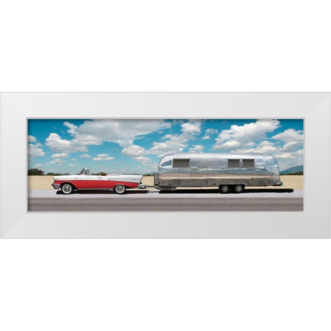 Ready to Go White Modern Wood Framed Art Print by Gasoline Images