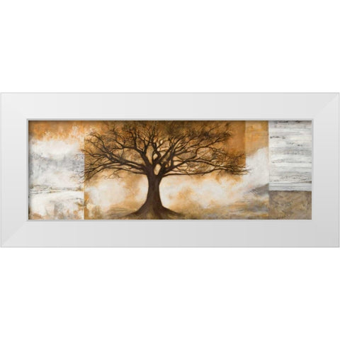 Naturalia White Modern Wood Framed Art Print by Bacci, Leonardo