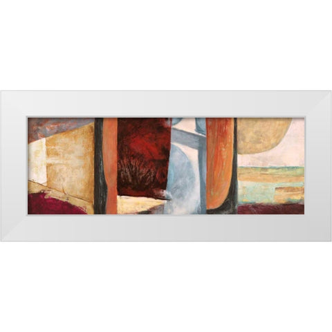 L ete White Modern Wood Framed Art Print by Bacci, Leonardo