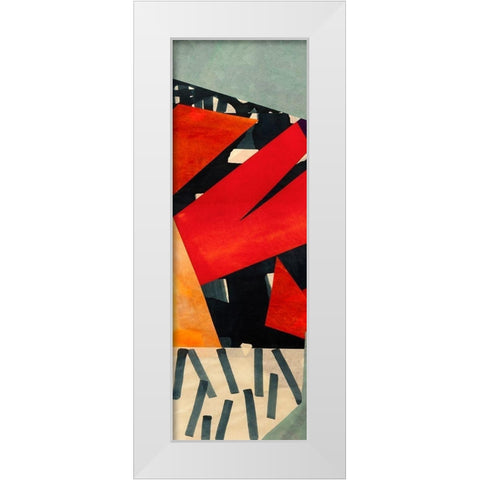BeBop Panel I White Modern Wood Framed Art Print by Bacci, Leonardo
