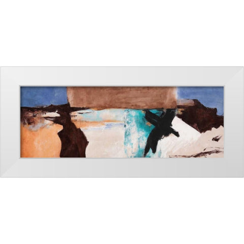 Bahamas White Modern Wood Framed Art Print by Olin, Chaz