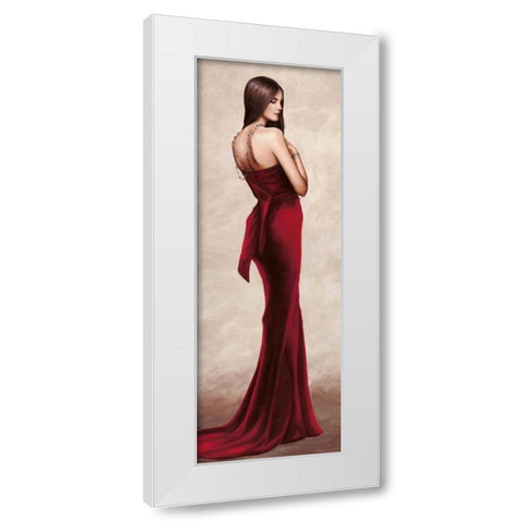 Grand Soiree I White Modern Wood Framed Art Print by Duval, Sonya