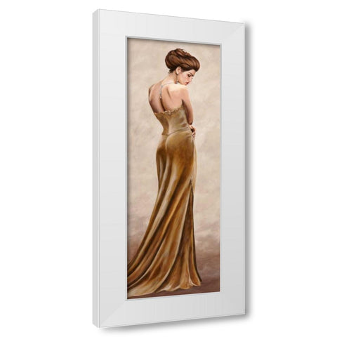 Grand Soiree III White Modern Wood Framed Art Print by Duval, Sonya