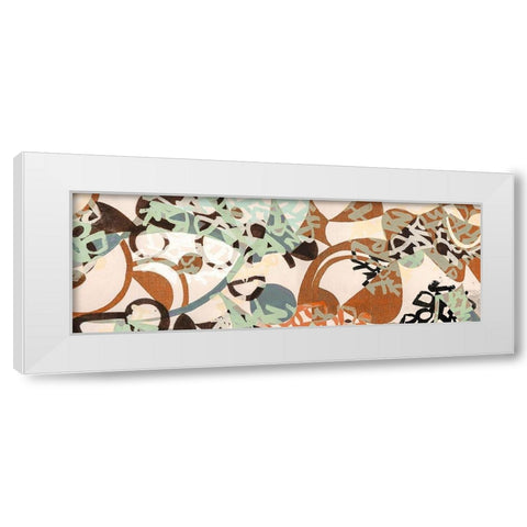 Morbid Absolution White Modern Wood Framed Art Print by Hype, Hopper