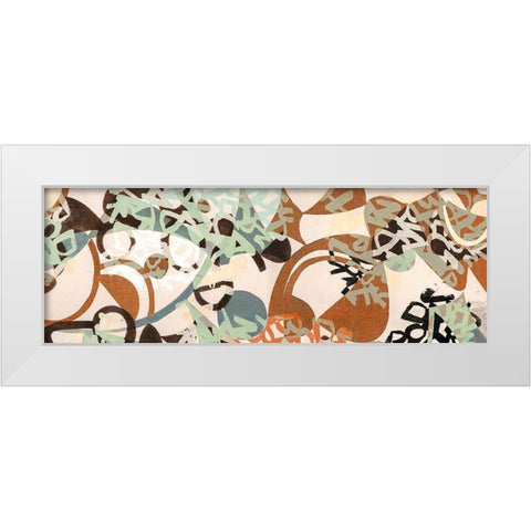 Morbid Absolution White Modern Wood Framed Art Print by Hype, Hopper