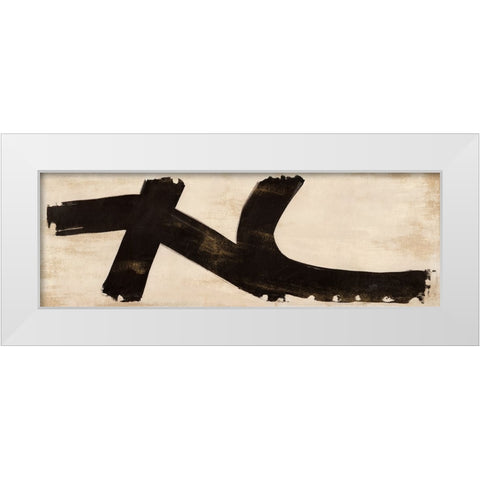 Life White Modern Wood Framed Art Print by Ikeda, Haru
