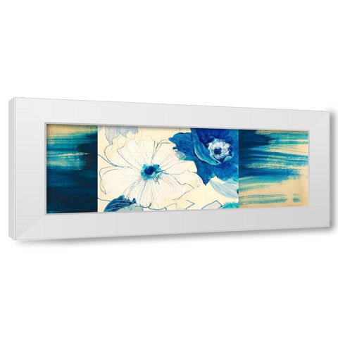 Toile White Modern Wood Framed Art Print by Kelly, Parr