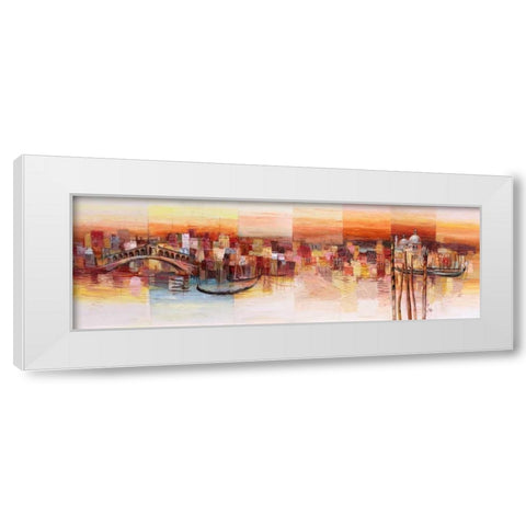 Sognando Venezia White Modern Wood Framed Art Print by Florio, Luigi