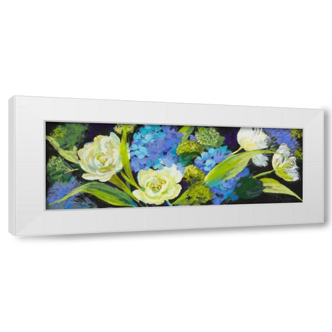 Spring White Modern Wood Framed Art Print by Whatmore, Nel
