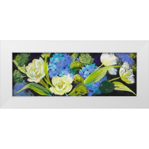 Spring White Modern Wood Framed Art Print by Whatmore, Nel