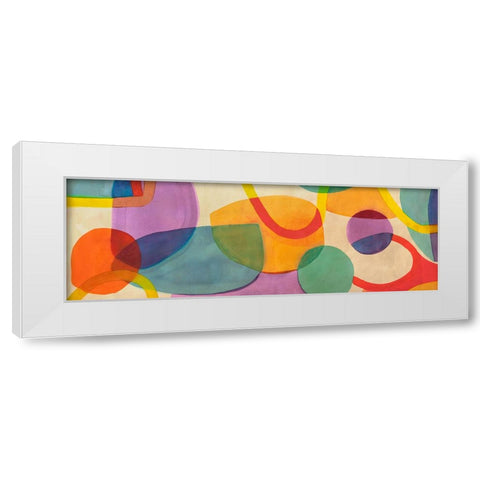 Pavilion White Modern Wood Framed Art Print by Roja, Steve