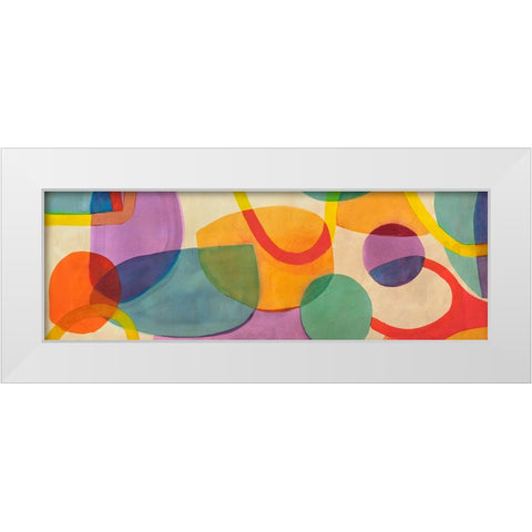 Pavilion White Modern Wood Framed Art Print by Roja, Steve