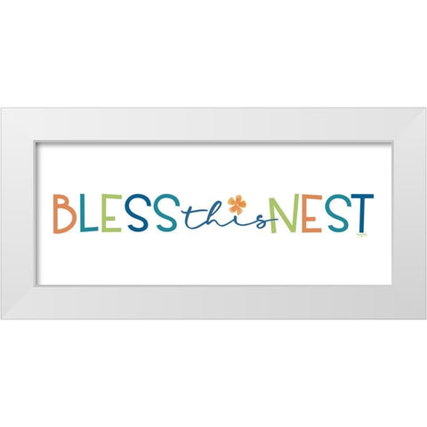 Happy at Home XIV White Modern Wood Framed Art Print by Reed, Tara