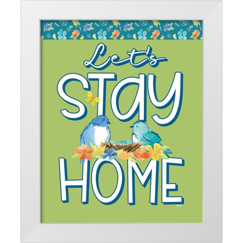 Happy at Home XXII White Modern Wood Framed Art Print by Reed, Tara