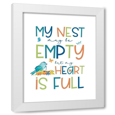 Happy at Home XXVIII White Modern Wood Framed Art Print by Reed, Tara