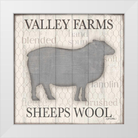 Market Fresh III White Modern Wood Framed Art Print by Killeen, Jen