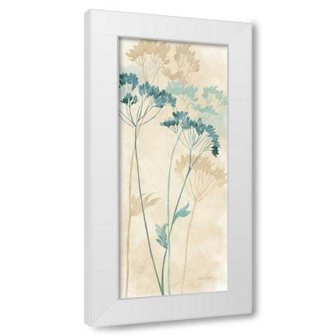 Gentle Nature Panel I White Modern Wood Framed Art Print by Coulter, Cynthia
