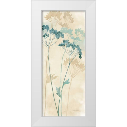 Gentle Nature Panel I White Modern Wood Framed Art Print by Coulter, Cynthia