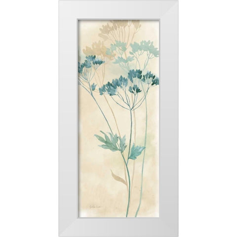 Gentle Nature Panel III White Modern Wood Framed Art Print by Coulter, Cynthia