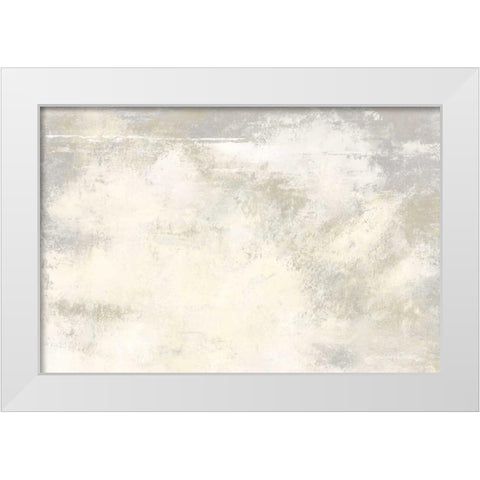 Ivory Garden  White Modern Wood Framed Art Print by Cusson, Marie Elaine