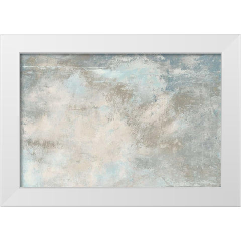 Rising Grace Neutral White Modern Wood Framed Art Print by Cusson, Marie Elaine
