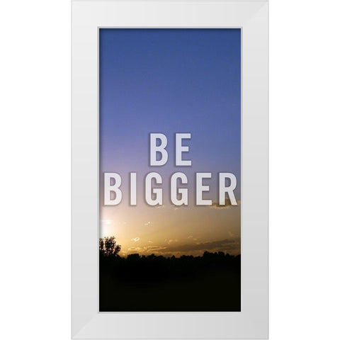 Let Your Faith Panel B White Modern Wood Framed Art Print by Tyrrell, Lu Anne