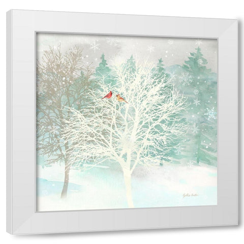 Winter Wonder I  White Modern Wood Framed Art Print by Coulter, Cynthia