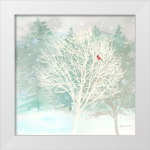 Winter Wonder II White Modern Wood Framed Art Print by Coulter, Cynthia