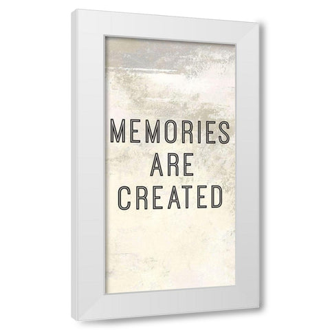 Home is Where Love Resides Panel B White Modern Wood Framed Art Print by Cusson, Marie Elaine