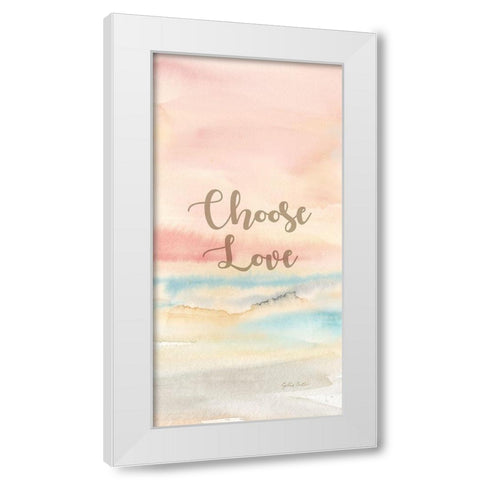 Dream Big Panel C White Modern Wood Framed Art Print by Coulter, Cynthia