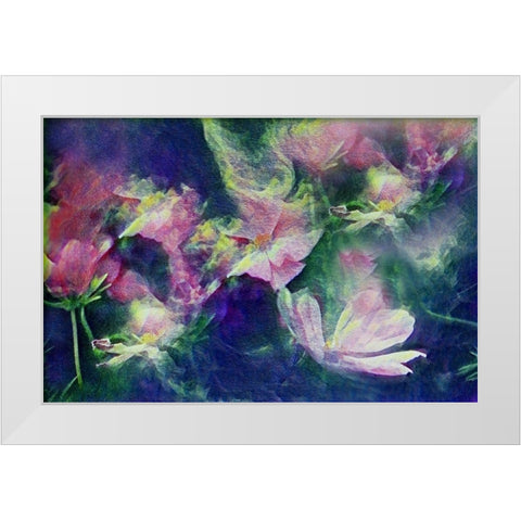 Vintage White Modern Wood Framed Art Print by Tyrrell, Lu Anne