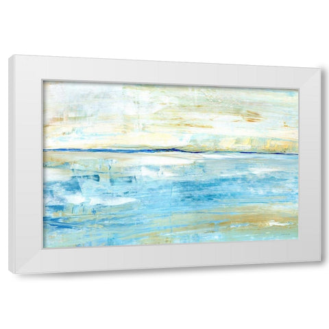 Hazy Day  White Modern Wood Framed Art Print by Dundon, Caitlin