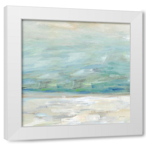 Skyline I White Modern Wood Framed Art Print by Coulter, Cynthia