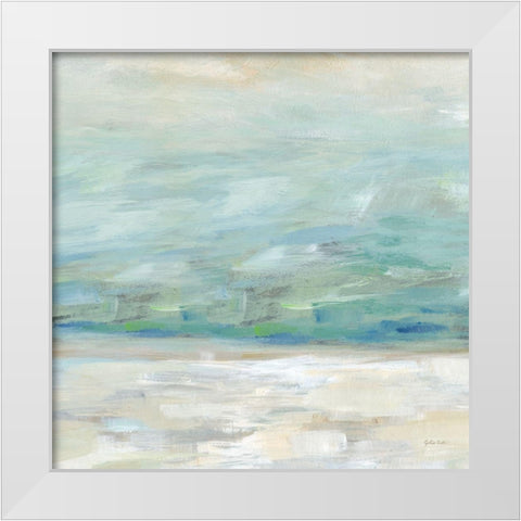 Skyline I White Modern Wood Framed Art Print by Coulter, Cynthia