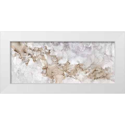 Neutral Beauty Gray Panel White Modern Wood Framed Art Print by Reed, Tara