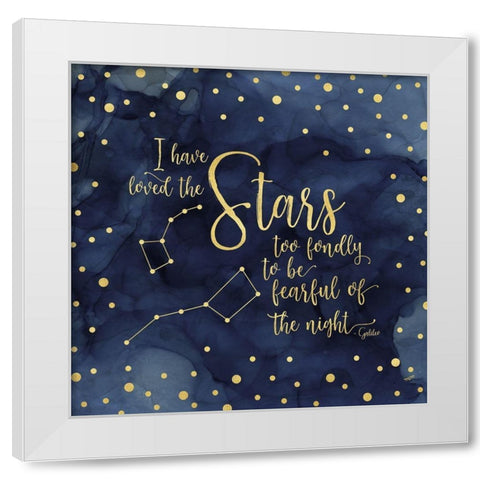 Oh My Stars IV Stars White Modern Wood Framed Art Print by Reed, Tara