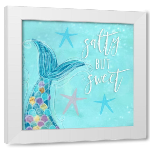 Make Waves II White Modern Wood Framed Art Print by Hartworks