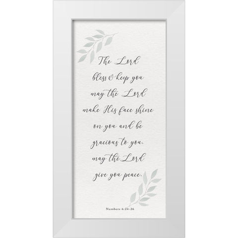 Inspired Panel VI White Modern Wood Framed Art Print by Hartworks