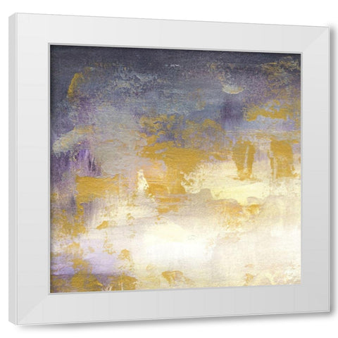 Sunrise Abstract I White Modern Wood Framed Art Print by Tre Sorelle Studios