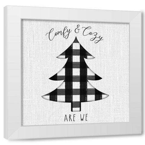 Winter Wonder II White Modern Wood Framed Art Print by Hartworks